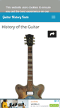 Mobile Screenshot of guitarhistoryfacts.com
